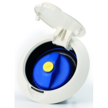 Baltas matinis vandens užpildymo kaklelis 1