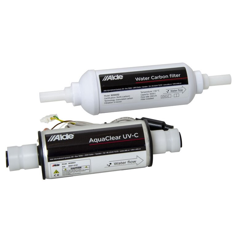 Vandens filtrų rinkinys ALDE Aqua Clear UV-C LED / anglies filtrų rinkinys