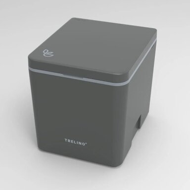 Trelino Evo kompostuojantis tualetas, antracito spalvos, 33 x 39 x H36 cm