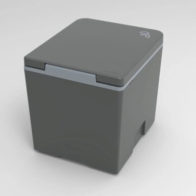 Trelino Evo kompostuojantis tualetas, antracito spalvos, 33 x 39 x H36 cm
