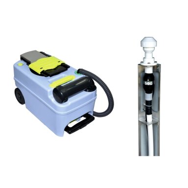SOG ventiliacijos rinkinys 3000A Dometic CT3000, su stogo kanalu, baltas