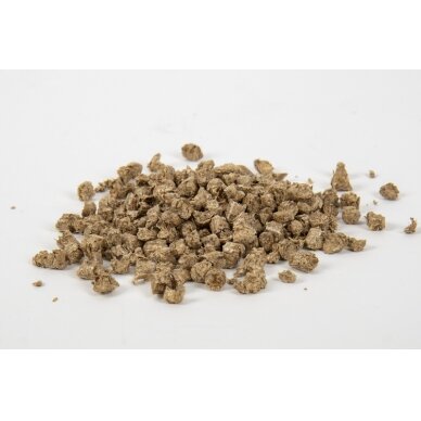 Kompostas / džiovinimo centras / kibiras / sulankstomo tualeto kraikas Miscanthus, 3,5 kg
