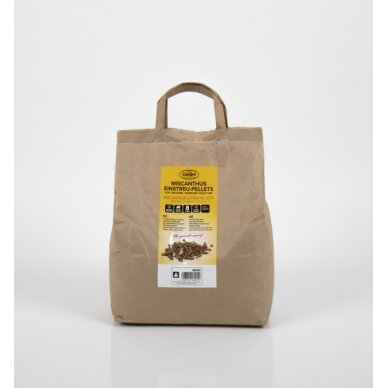 Kompostas / džiovinimo centras / kibiras / sulankstomo tualeto kraikas Miscanthus, 3,5 kg 2