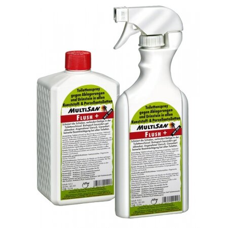 MultiSan Flush+ WC purškiklis, 500ml MultiSan Flush+ WC purškiklis, 500ml