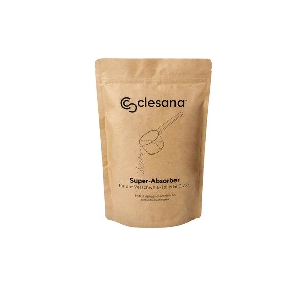 CLESANA tualeto sugeriamasis absorbentas 1 kg CLESANA tualeto sugeriamasis absorbentas 1 kg