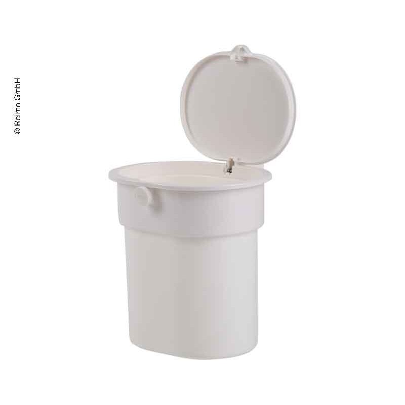 Šiukšlių dėžė su siurbtuku, balta, iki 3 kg, mygtukas 1 Šiukšlių dėžė su siurbtuku, balta, iki 3 kg, mygtukas 1
