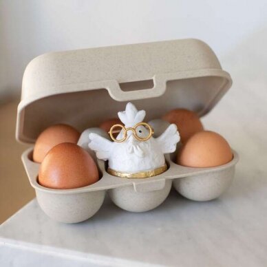 6 kiaušinių dėžutė EGGS TO GO 1 6 kiaušinių dėžutė EGGS TO GO 1