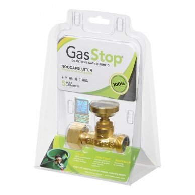GasStop avarinio stabdymo vožtuvas propano dujų balionams 2