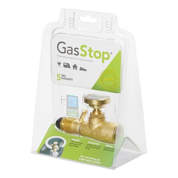 GasStop avarinio stabdymo vožtuvas propano dujų balionams 2