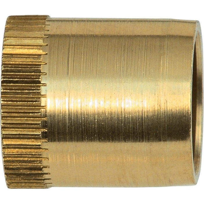 Sutvirtinanti žalvario įvorė 8 mm variniam dujų vamzdžiui Sutvirtinanti žalvario įvorė 8 mm variniam dujų vamzdžiui