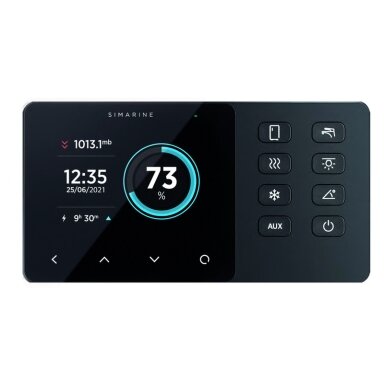Caravan Control System su stebėjimo/perjungimo sistema iki 10 įrenginių