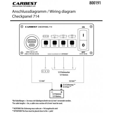 Compact Panel 714 – sidabrinė – USB-A ir USB-C 2