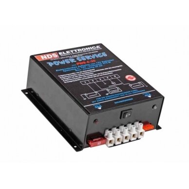 Power Service PWS 4-30 įkroviklis, 12V, 30A, generatoriui nuo 90A Power Service PWS 4-30 įkroviklis, 12V, 30A, generatoriui nuo 90A