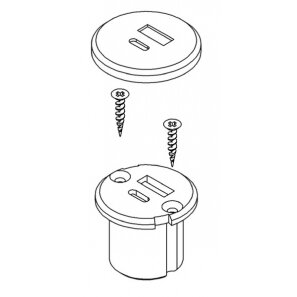 USB/-C įmontuotas lizdas sc 1