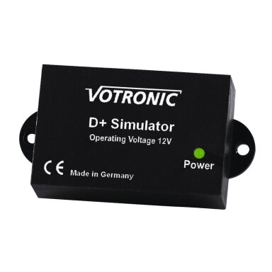 12 V D+ simuliatorius