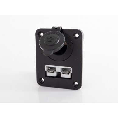 Tvirtinimo skydelis su 12 V maitinimo lizdu ir 50 A jungtimi (Anderson stiliaus) 1