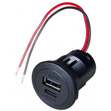 USB-C/A dvigubas lizdas USB-C/A dvigubas lizdas