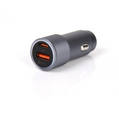 Dvigubas USB įkroviklis automobilio cigarečių žiebtuvėliui Dvigubas USB įkroviklis automobilio cigarečių žiebtuvėliui