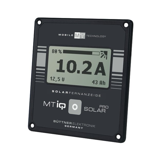 Universalus saulės nuotolinis ekranas, MT iQ Solar Pro, juodas, 95x90x22 mm
