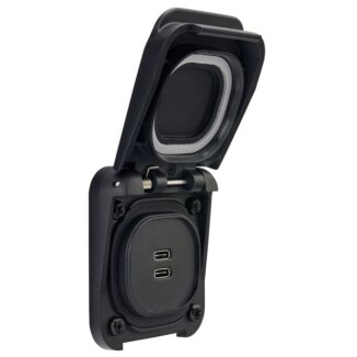 „Ventura“ lauko maitinimo lizdas – 2x USB-C