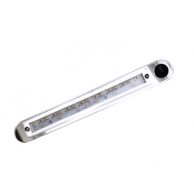 LED 12V linijinis taškas, 30 LED, 1,3W, jungiklis LED 12V linijinis taškas, 30 LED, 1,3W, jungiklis