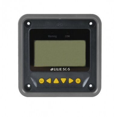LCD saulės modulio valdiklis 12/24V LCD saulės modulio valdiklis 12/24V