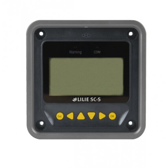 LCD saulės modulio valdiklis 12/24V