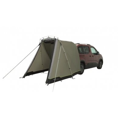 Laisvai pastatoma galinė palapinė SANDCREST S, skirta 155–185 cm aukščio autobusui 5