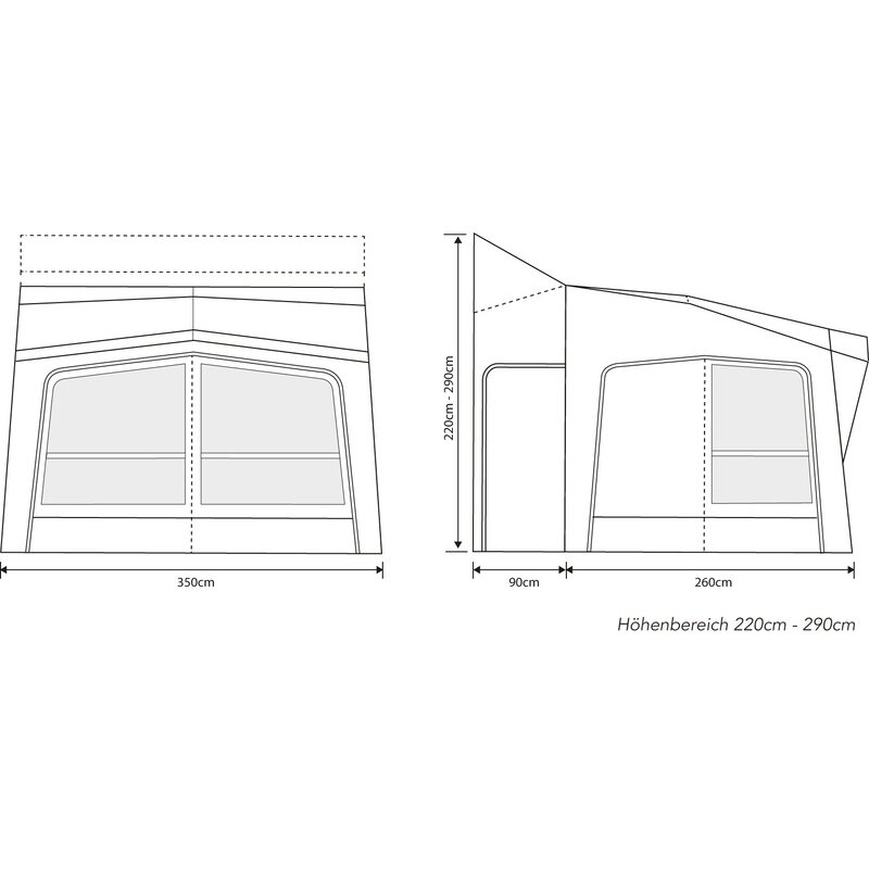 Outdoor Revolution ESPRIT PRO X 350M tentas 5