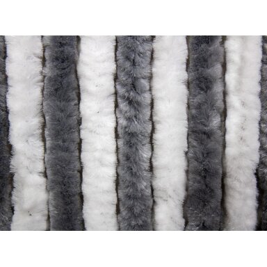 Velcro užuolaida 56x185 pilka/balta Velcro užuolaida 56x185 pilka/balta