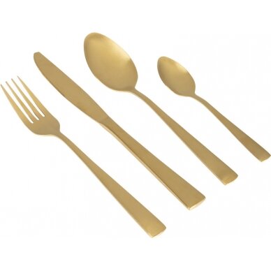 Linea Gold 16 dalių stalo įrankių rinkinys Linea Gold 16 dalių stalo įrankių rinkinys