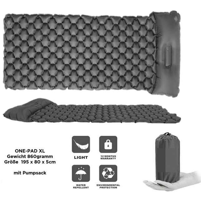 Disc-O-Bed pneumatinis čiužinysXL 1