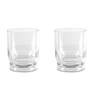 Sulčių stiklinė 265ml, 2vnt, SAN 1