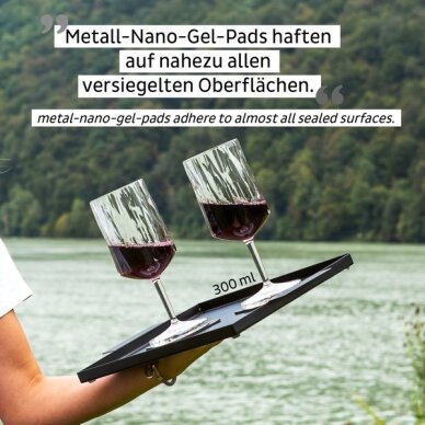 Magnetinės plastikinės taurės WINE 0,3 l su padeliais – 2 rinkinys 4 Magnetinės plastikinės taurės WINE 0,3 l su padeliais – 2 rinkinys 4