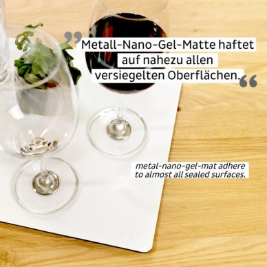 Metalinis nano gelio kilimėlis – baltas 3