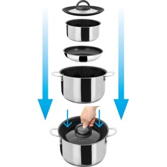 Puodų rinkinys Academy NG Ø22cm 11