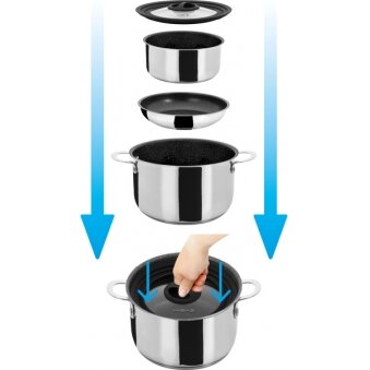 Puodų rinkinys ACADEMY NG Ø20cm 2 Puodų rinkinys ACADEMY NG Ø20cm 2