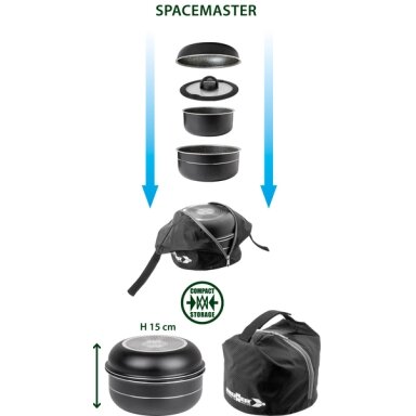 Puodų rinkinys PIRATE SPACE MASTER 22
