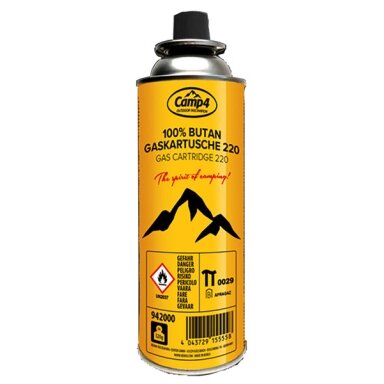 Vožtuvo kasetė 220 g – CRV dujų kasetė Vožtuvo kasetė 220 g – CRV dujų kasetė