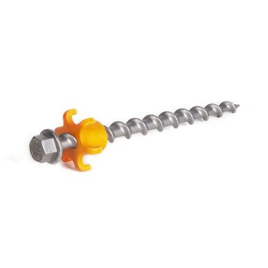 Peggy Peg Screw Herring HeavyDuty rinkinys iš 4 Peggy Peg Screw Herring HeavyDuty rinkinys iš 4