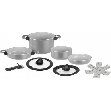 Puodų rinkinys FUSION MAGNETIC 7+1 Ø22 Puodų rinkinys FUSION MAGNETIC 7+1 Ø22