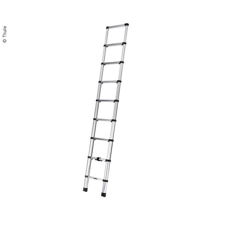 9 pakopų teleskopinės kopėčios su magnetiniu adapteriu ir maišeliu 1