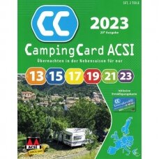 ACSI CampingCard &2023 m. Pigiau keliauti ne sezono metu