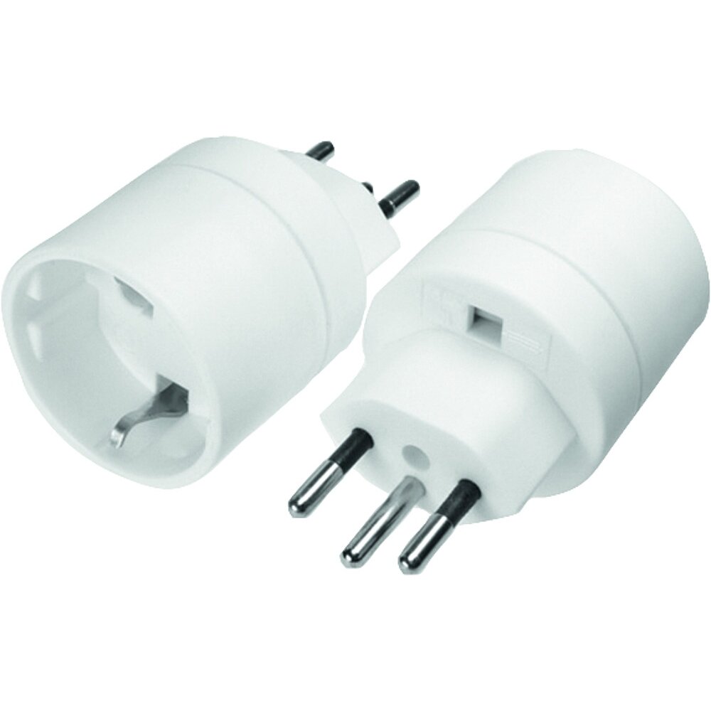Adapterio apsauginis kištukas CH / 250 V, Ø 45 mm