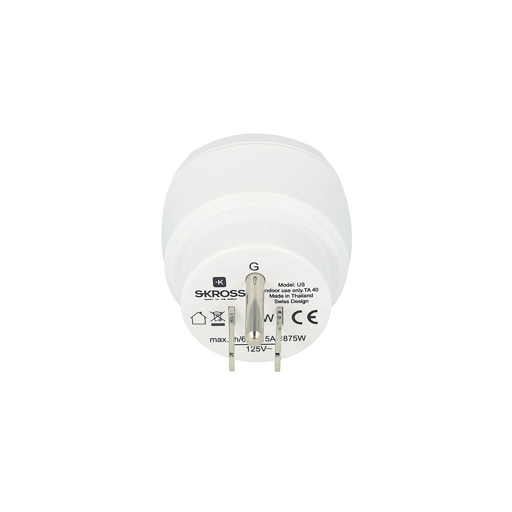 Adapterio kištukas Europa į JAV 2