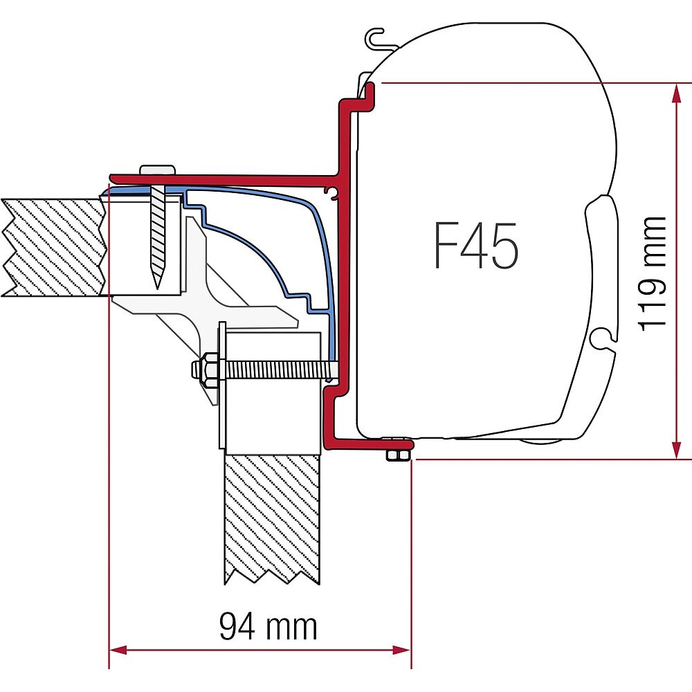 Adapterio rinkinys Bürstner/Laika Ecovip Adapterio rinkinys Bürstner/Laika Ecovip