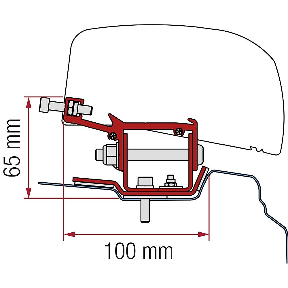 Adapteris 2 vnt.
Renault Trafic L1 nuo 2014m F40van