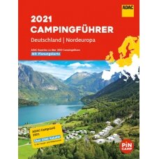 ADAC Camping Guide 2021 Vokietija + Šiaurės Europa