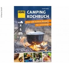 ADAC stovyklavimo kulinarijos knyga, 192 puslapiai, virš 100 receptų