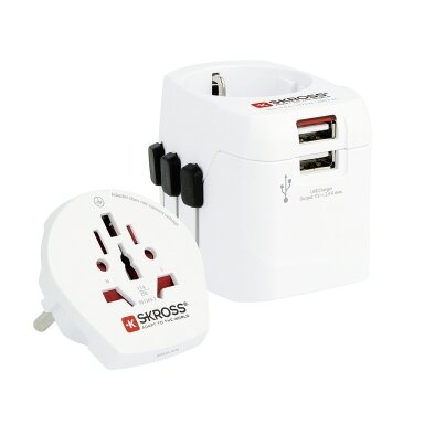 Adapterio kištukas PRO Light USB World Adapterio kištukas PRO Light USB World